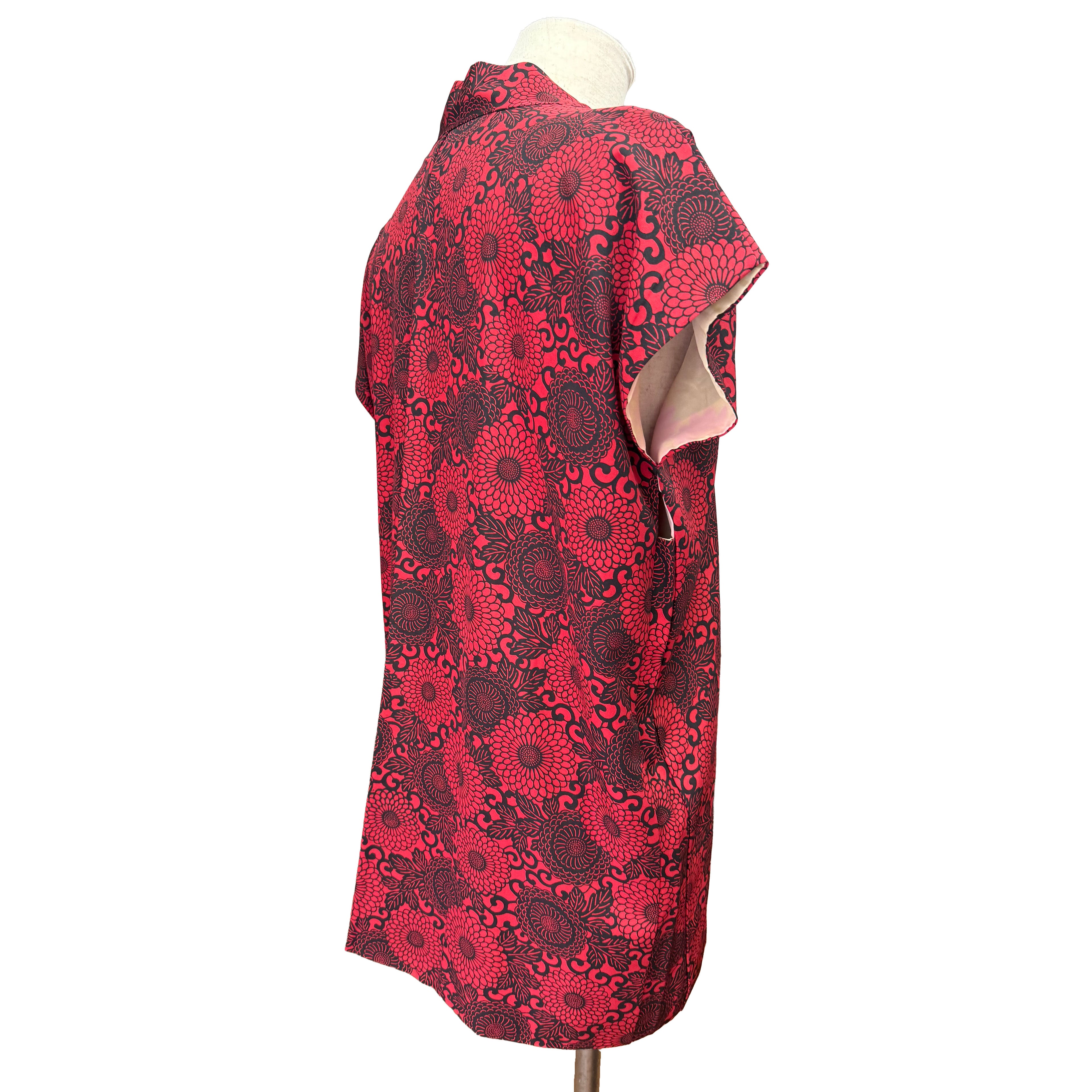 Handmade Luxury Kimono Vest – Upcycled from Japanese Vintage Kimono Fabric