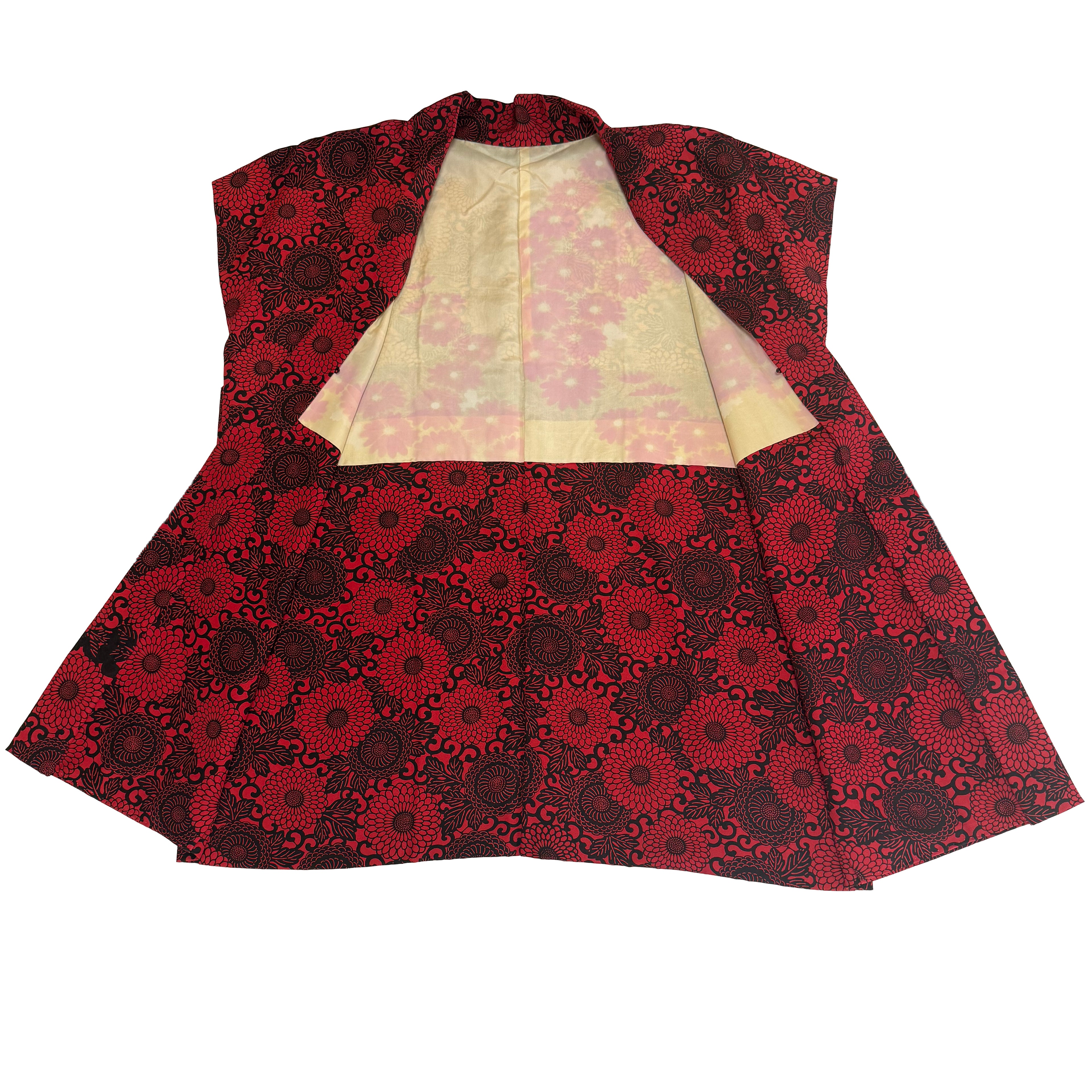 Handmade Luxury Kimono Vest – Upcycled from Japanese Vintage Kimono Fabric