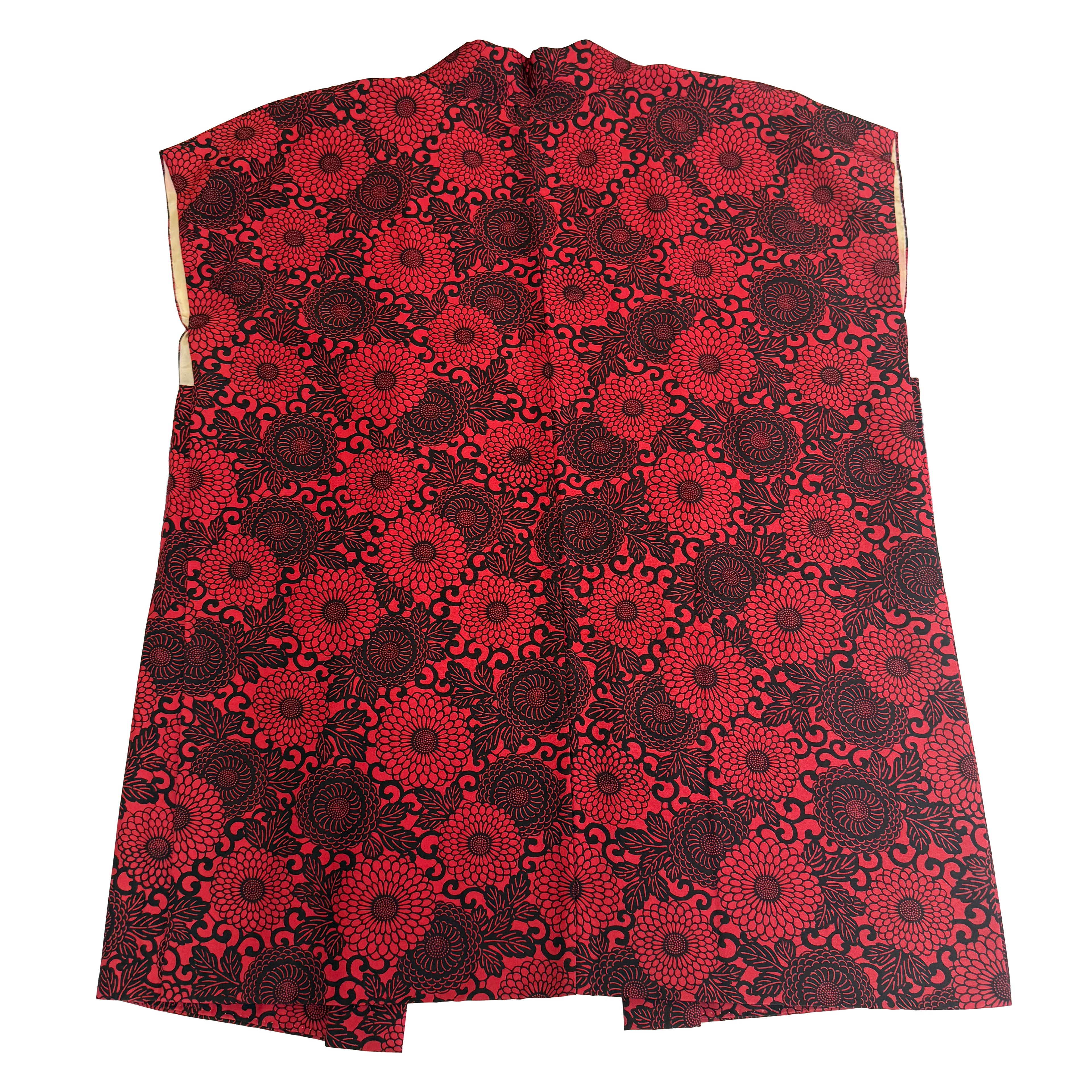 Handmade Luxury Kimono Vest – Upcycled from Japanese Vintage Kimono Fabric