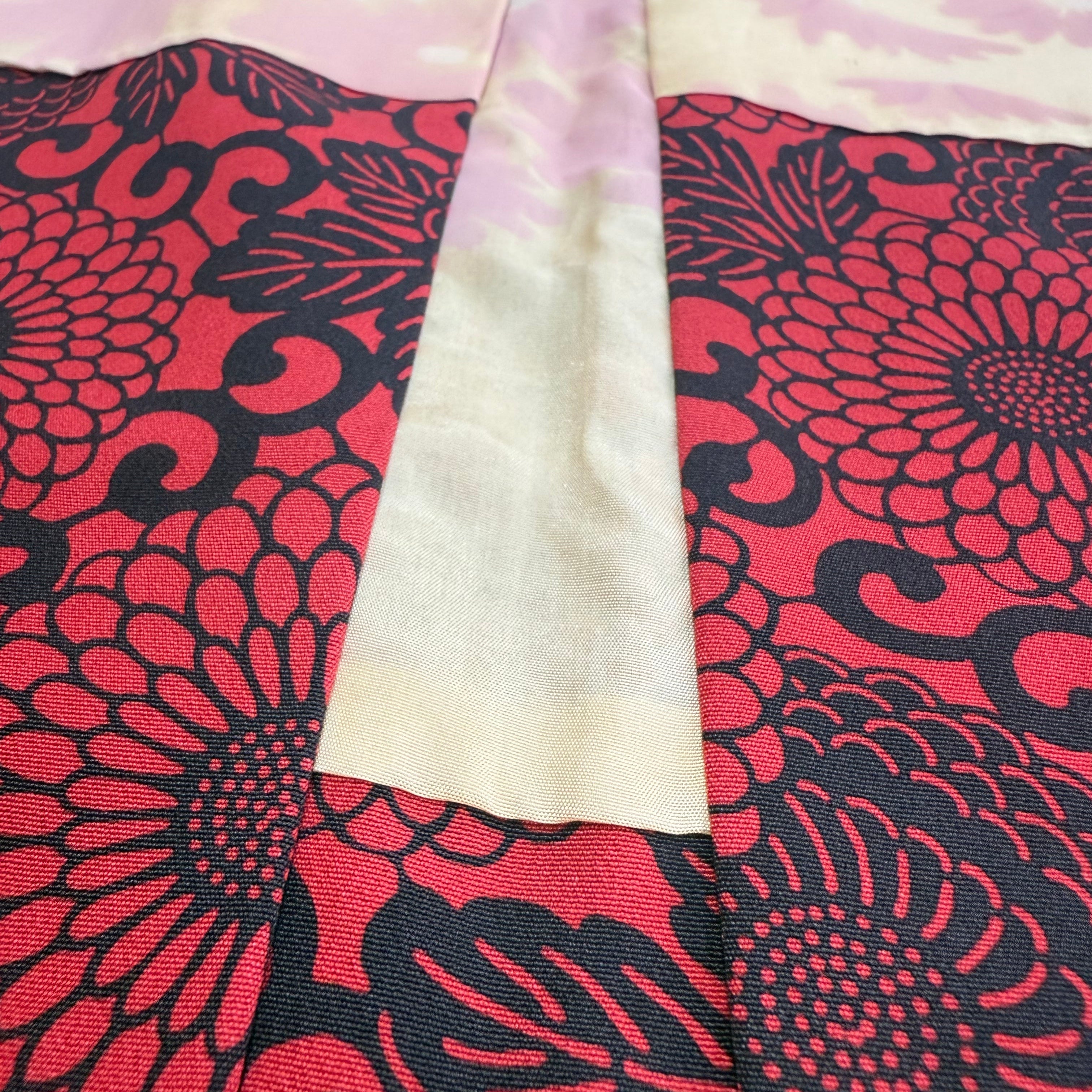 Handmade Luxury Kimono Vest – Upcycled from Japanese Vintage Kimono Fabric