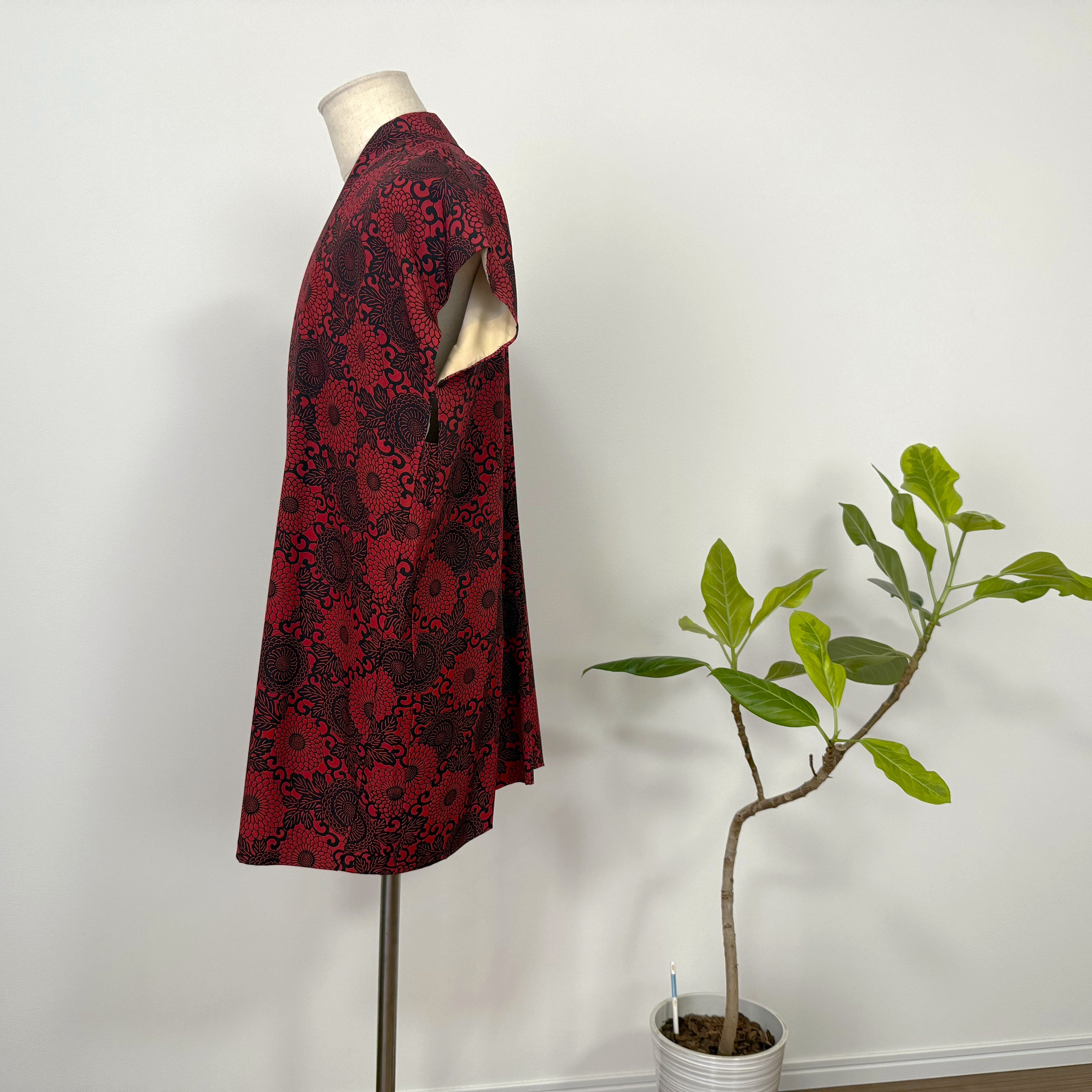 Handmade Luxury Kimono Vest – Upcycled from Japanese Vintage Kimono Fabric