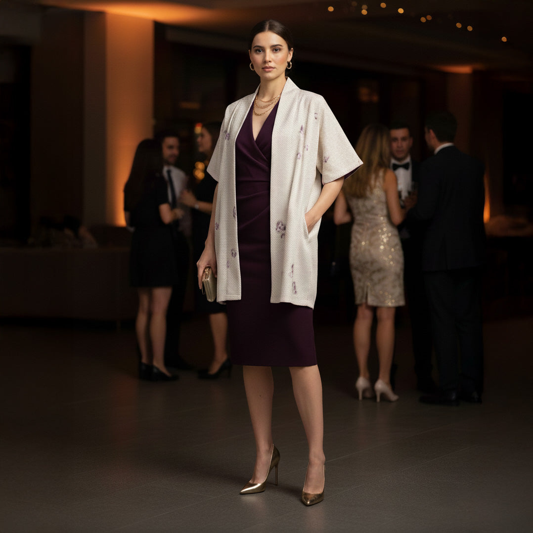 Luxury Upcycled Sou-Sibori Kimono Vest – Handmade from Genuine Japanese Vintage Textile