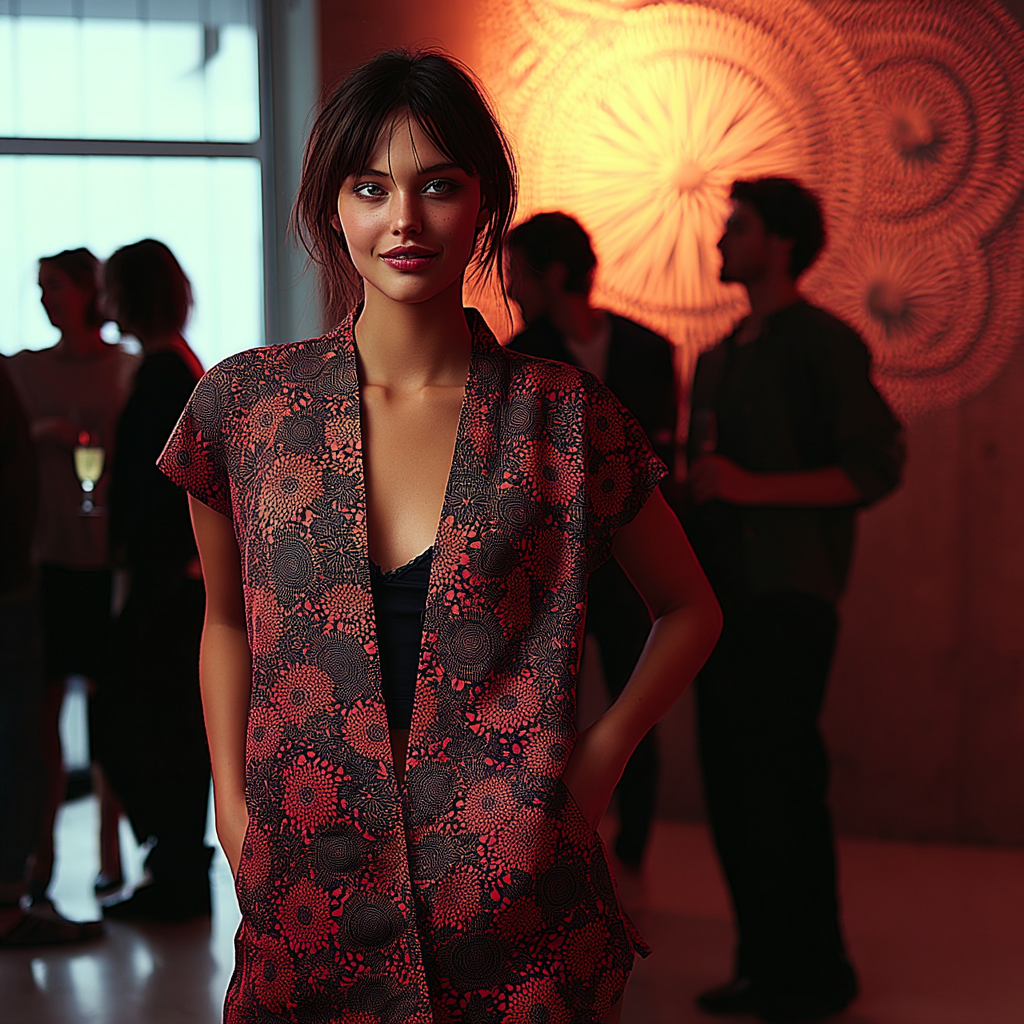 Handmade Luxury Kimono Vest – Upcycled from Japanese Vintage Kimono Fabric